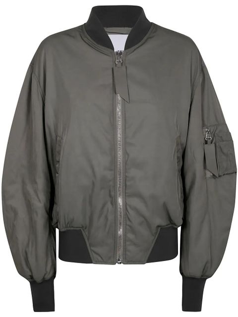 The Attico Anja bomber jacket - Green - zdjęcie produktu nr 1