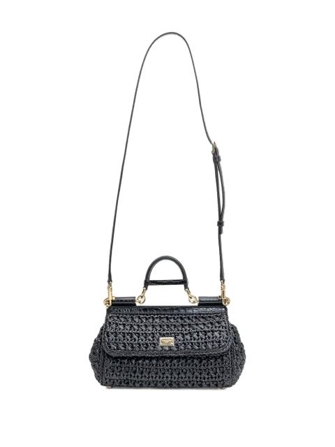 Dolce & Gabbana logo-plaque tote bag - Black - zdjęcie produktu nr 2