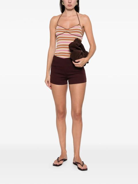 Faithfull the Brand Florine pocket shorts - Red - zdjęcie produktu nr 2