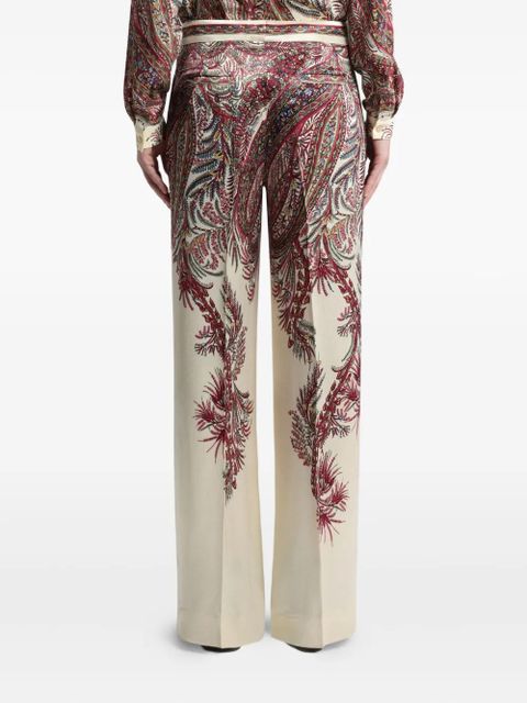 ETRO paisley-print trousers - Red - zdjęcie produktu nr 2