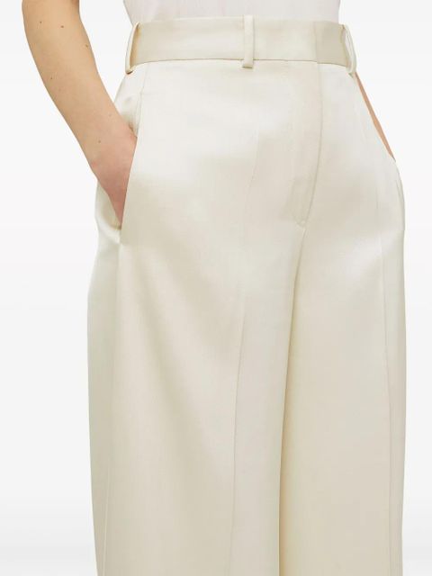 Jil Sander wide-leg tailored trousers - White