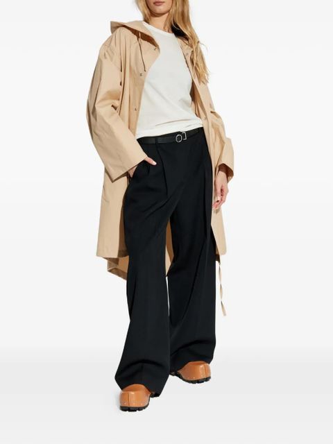 Jil Sander logo-print coat - Neutrals - zdjęcie produktu nr 2