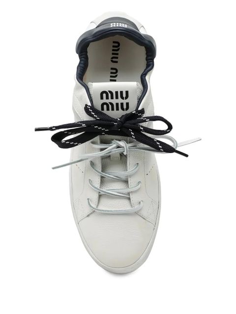 Miu Miu x New Balance 530 SL logo-print sneakers - White