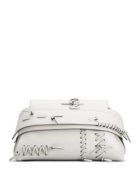 Tod's Wave clutch bag - White - zdjęcie produktu nr 1
