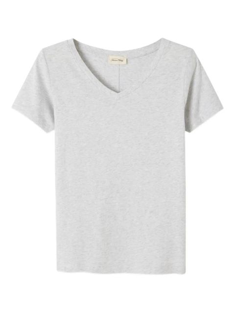 American Vintage Gamipy V-neck T-shirt - Grey - zdjęcie produktu nr 1