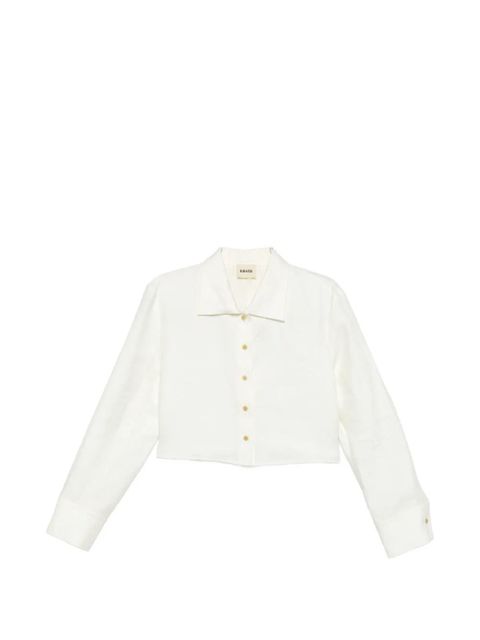 KHAITE Jasen shirt - Neutrals