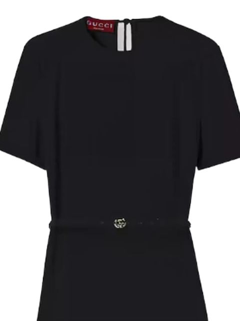 Gucci G belt midi dress - Black - zdjęcie produktu nr 2