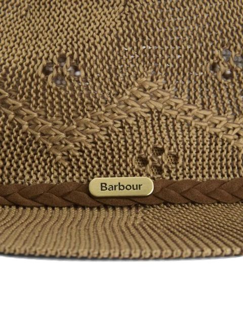 Barbour woven braided trilby hat - Neutrals