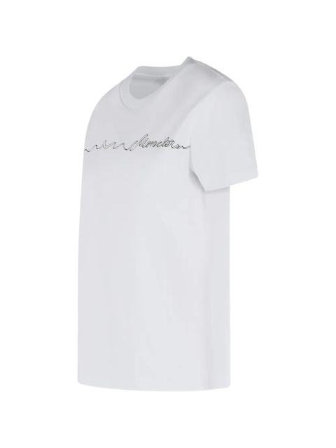 Moncler logo-patch T-shirt - White