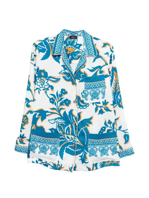 ETRO floral-print shirt - White - zdjęcie produktu nr 1