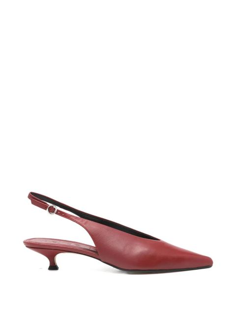 Aeyde Camila slingback pointed pumps - Red - zdjęcie produktu nr 1