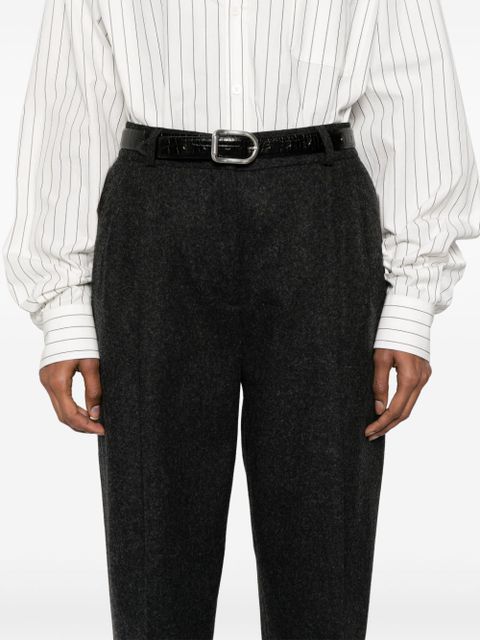 TOTEME pleated tailored trousers - Grey