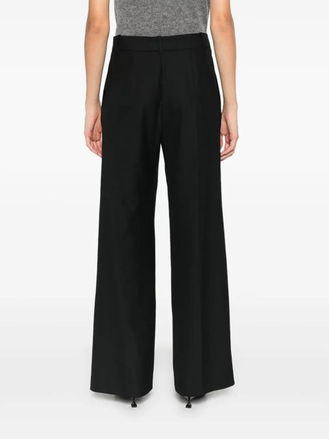 Maje pleated tailored trousers - Black