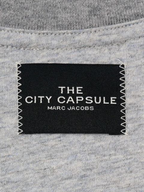 Marc Jacobs city graphic T-shirt - Grey
