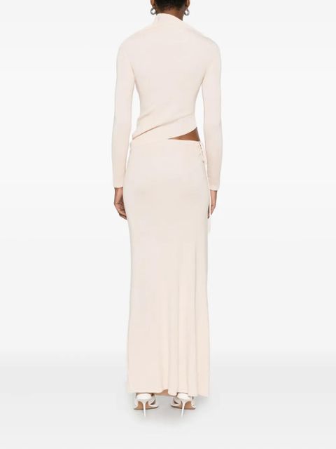 Aya Muse Aura cut-out maxi dress - Neutrals - zdjęcie produktu nr 2