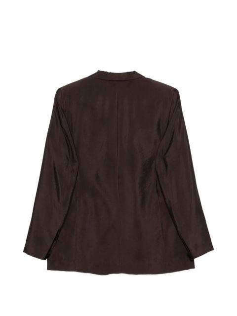 Alysi notched-lapel blazer - Brown - zdjęcie produktu nr 2