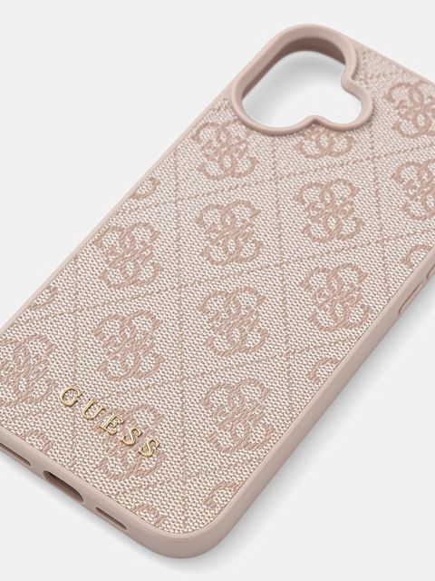 Guess etui na telefon iPhone 16 Plus 6.7" kolor różowy GUHCP16MG4GFPI - zdjęcie produktu nr 2