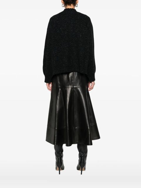 SOLOTRE embellished sweater - Black