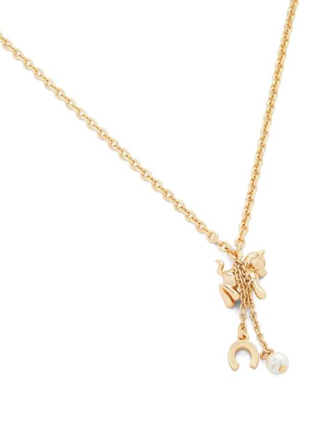 Marc Jacobs pony-charm necklace - Gold