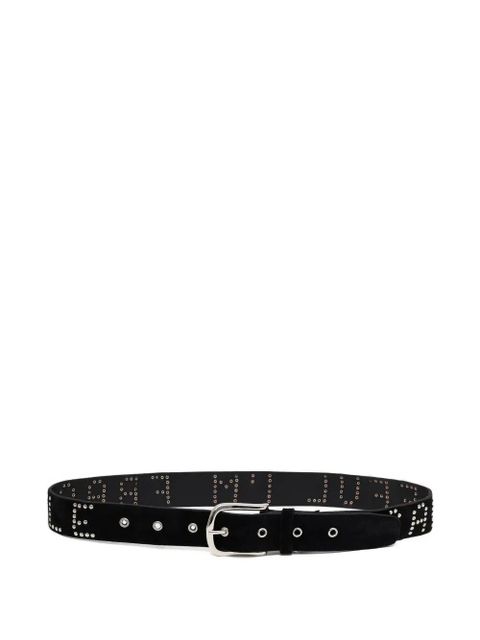 Gimaguas Fragile leather belt - Black - zdjęcie produktu nr 1