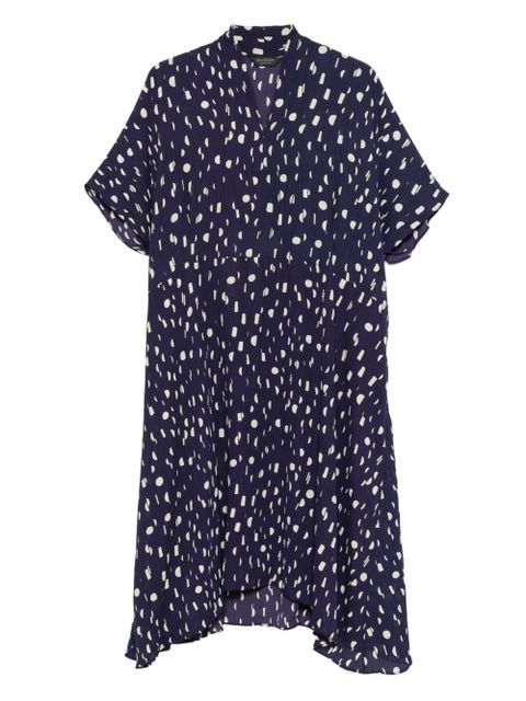 Balenciaga polka dot-pattern dress - Blue - zdjęcie produktu nr 1