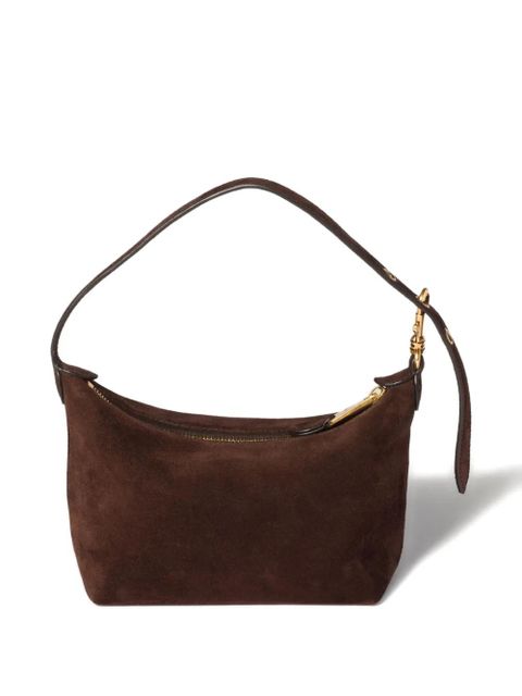 Miu Miu suede shoulder bag - Brown