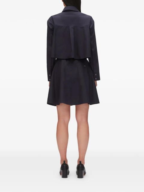 3.1 Phillip Lim belted collared mini dress - Blue