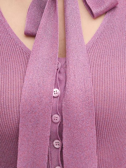 MAX&Co. sweter damski kolor fioletowy lekki 2526346011200