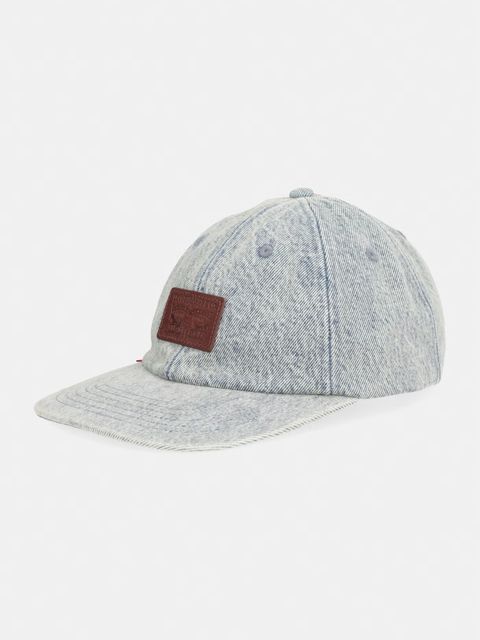 Levi's czapka z daszkiem jeansowa RELAXED DAD HERITAGE