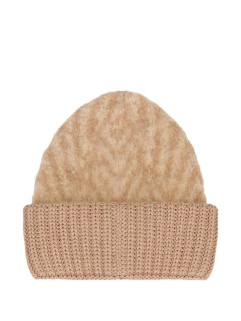 FENDI chevron FF beanie - Neutrals - zdjęcie produktu nr 2