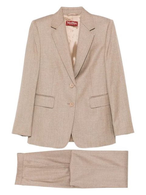Max Mara single-breasted suit - Brown - zdjęcie produktu nr 1