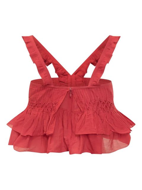 MARANT ÉTOILE Daliana top - Red - zdjęcie produktu nr 2