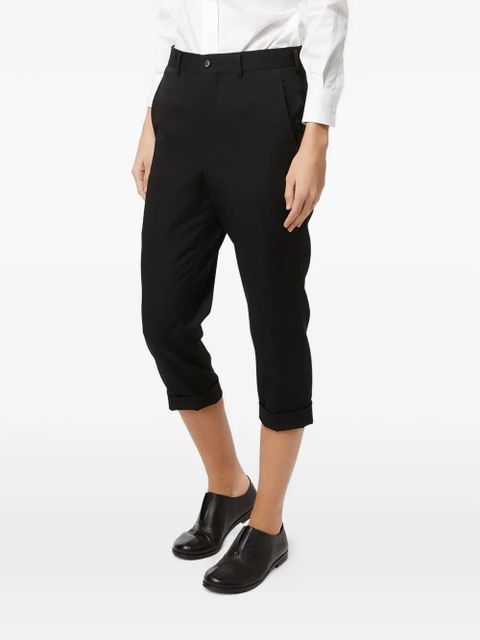 Comme Des Garçons cropped trousers - Black