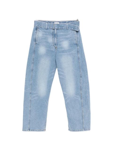 Magda Butrym belted jeans - Blue - zdjęcie produktu nr 1