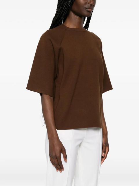 Max Mara Velo raglan-sleeve knitted sweater - Brown - zdjęcie produktu nr 2