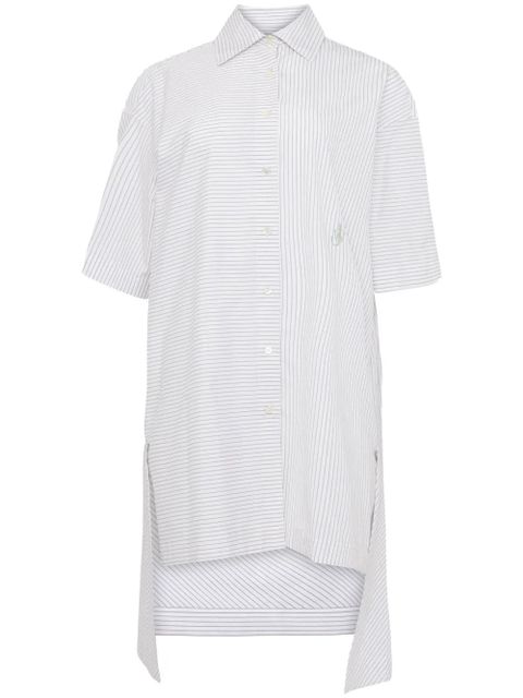 JW Anderson step-hem shirt dress - Grey - zdjęcie produktu nr 1
