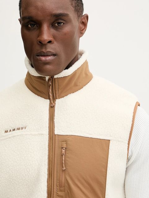 Mammut bezrękawnik outdoorowy Miracle kolor beżowy przejściowy 1014.05671