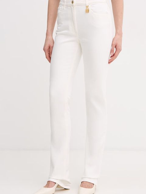Elisabetta Franchi Jeansy flare damskie - zdjęcie produktu nr 1