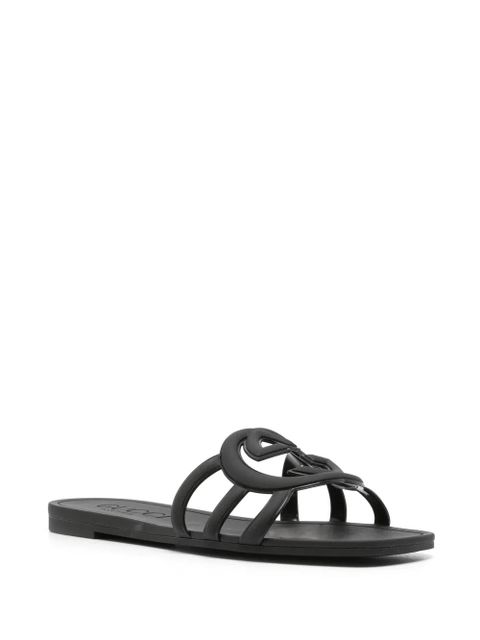 Gucci Interlocking G slides - Black - zdjęcie produktu nr 2