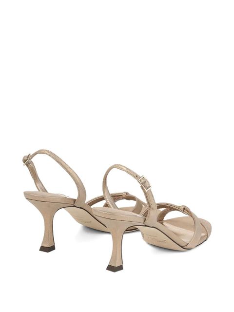 Jimmy Choo 70mm Elsy sling-back sandals - Gold