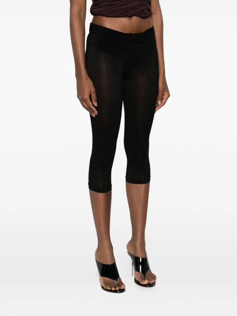 Magda Butrym velvet leggings - Black