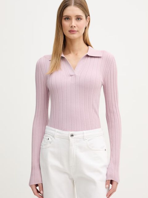 United Colors of Benetton polo damskie z wiskozy - zdjęcie produktu nr 2