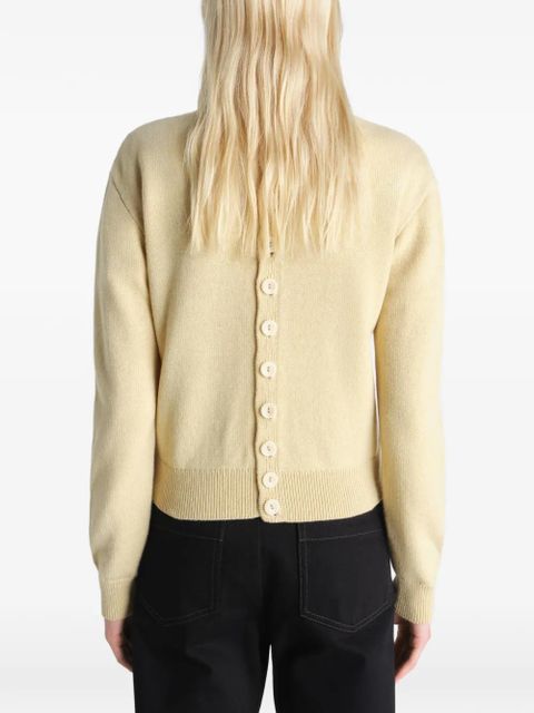 LEMAIRE buttoned reversible cardigan - Neutrals