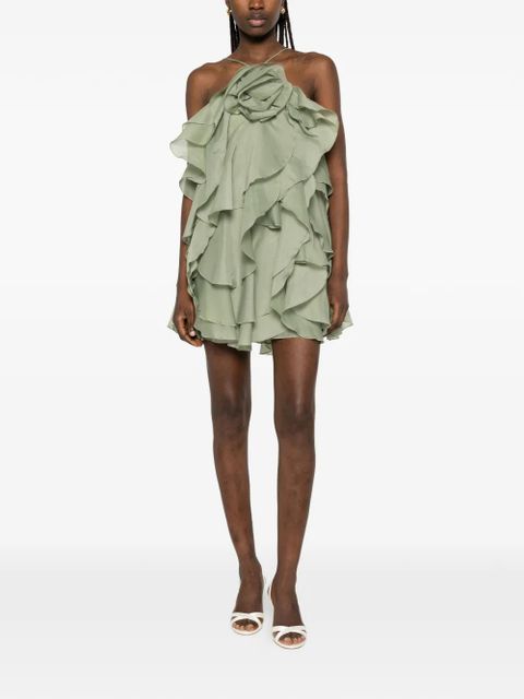 Aje Pandorea floral ruffled dress - Green - zdjęcie produktu nr 2