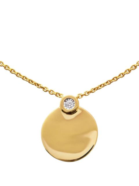 Monica Vinader circular-pendant chain necklace - Gold - zdjęcie produktu nr 1