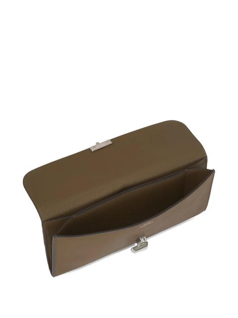 TOTEME pebble grain wallet - Brown