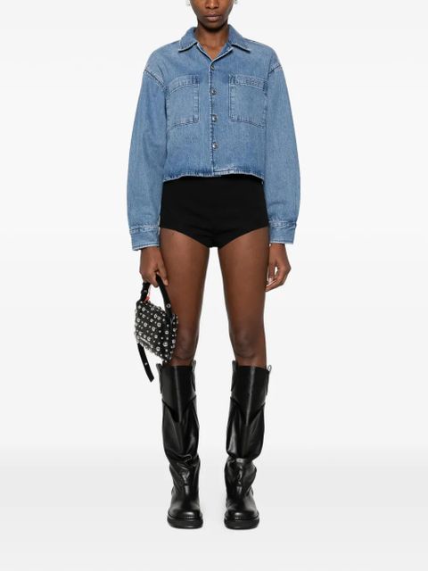 Alexander Wang buttoned pocket shirt - Blue - zdjęcie produktu nr 2