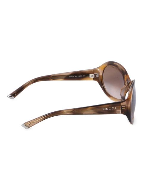 Gucci Eyewear round-frame sunglasses - Brown - zdjęcie produktu nr 2