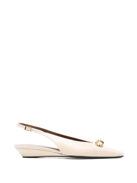 Giuseppe Zanotti gold-tone detail sandals - Neutrals - zdjęcie produktu nr 1