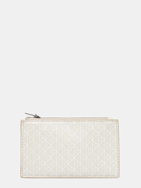 Calvin Klein portfel damski kolor biały LV04F1084G - zdjęcie produktu nr 1